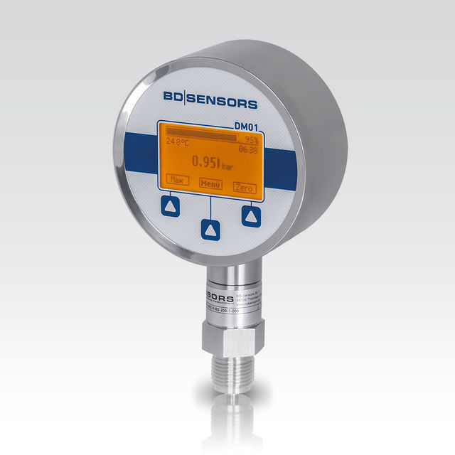 Präzises Digitalmanometer DM 01 inklusive Druckmessumformer