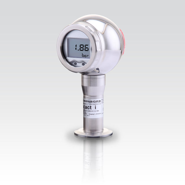 process pressure transmitter with ball housing and LCD display